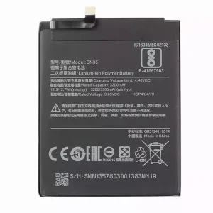 Batería BN35 para Xiaomi Redmi 5