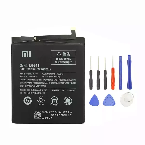 Batería BN41 para Xiaomi Redmi Note 4 32G,Redmi Note 4X Pro