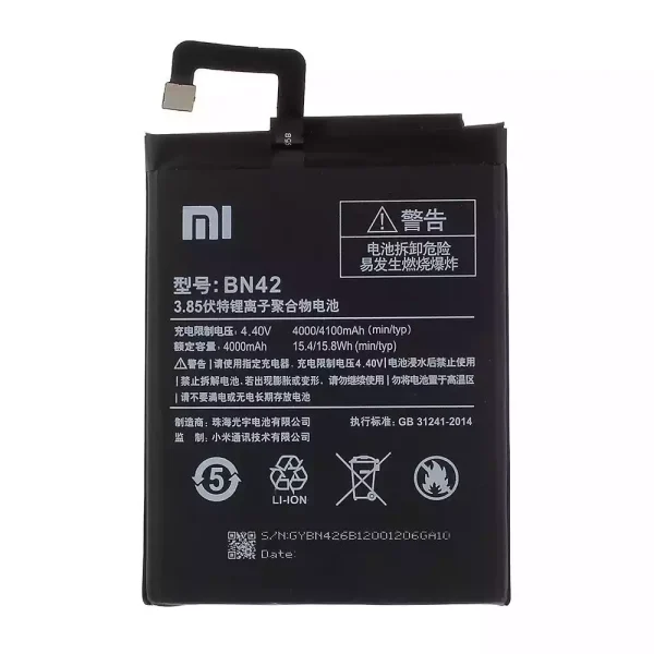 Batería BN42 para Xiaomi Redmi 4
