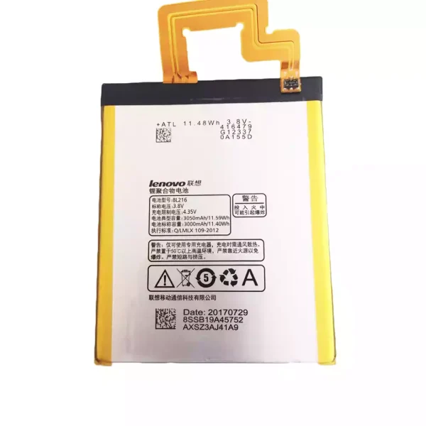 Batería BL216 para LENOVO VIBE Z