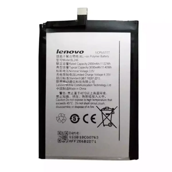 Batería BL246 para LENOVO VIBE SHOT