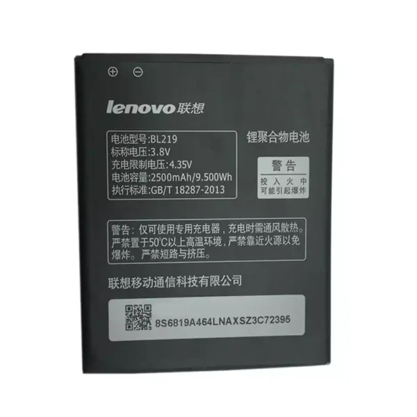 Batería BL219 para LENOVO S856,S860e,A916,A880,S810t