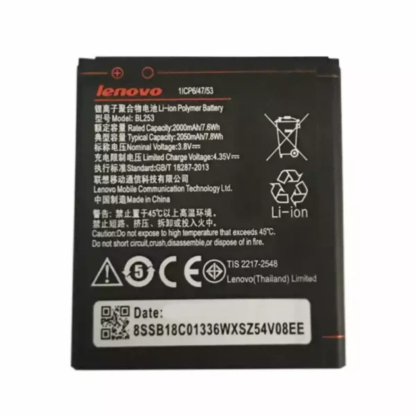 Batería BL253 para LENOVO A2580,A2860