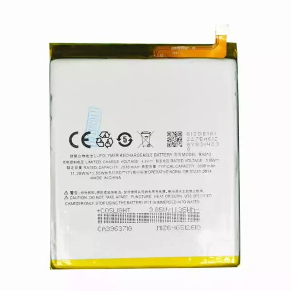 Batería BA612 para MEIZU Noblue 5S