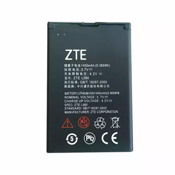 Batería L580 para ZTE L880,CV18,U288G,L788,A188