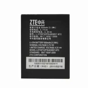 Batería Li3708T42P3h463657 para ZTE F290,N281,Z221,Z222