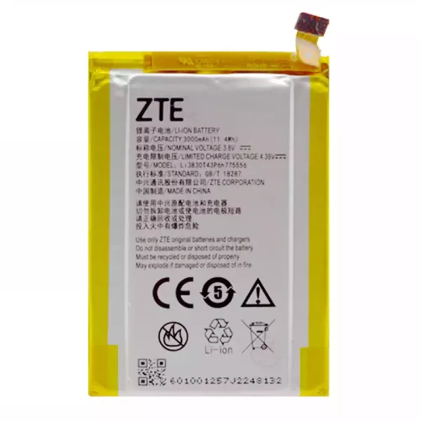 Batería Li3830T43P6h775556 para ZTE Axon A2015