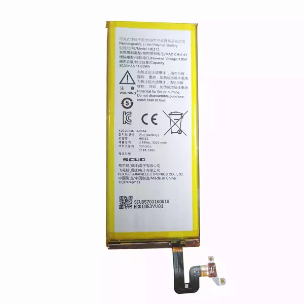 Batería HE312 para Sharp Z3,LG L900s