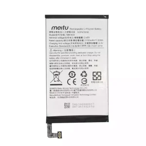 Batería MB1603 para Meitu M8,M8S