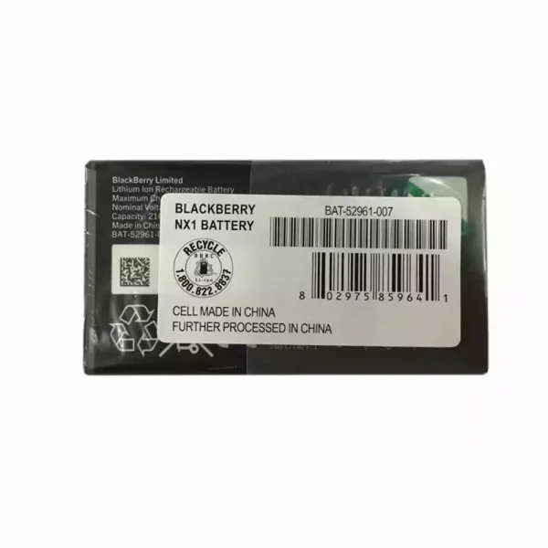 Batería BAT-52961-003 para BlackBerry Q10