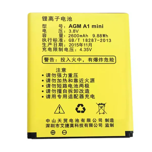 Batería para AGM A1 Mini