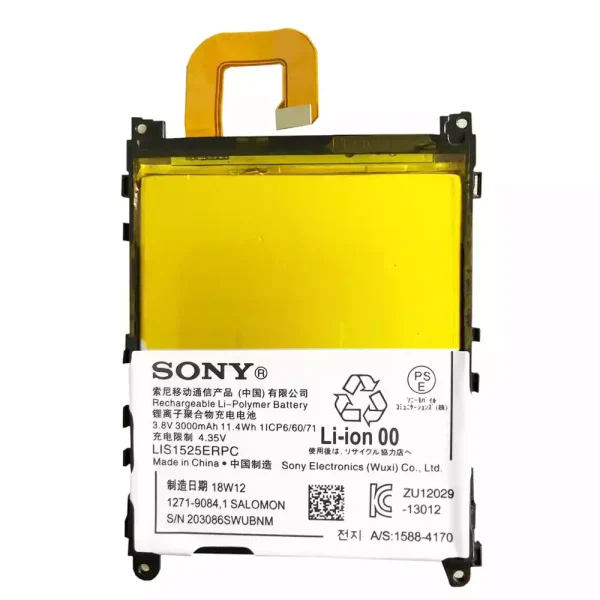 Batería LIS1525ERPC para SONY Xperia Z1