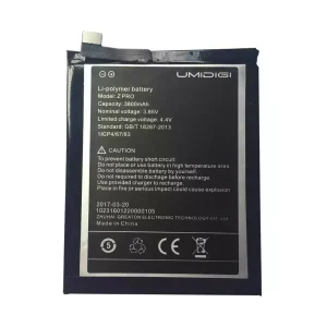 Batería para UMIDIGI Z PRO