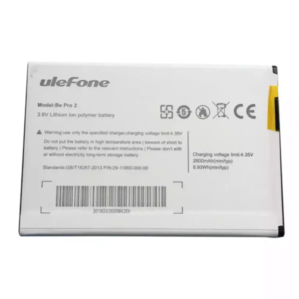 Batería para uleFone Be Pro 2
