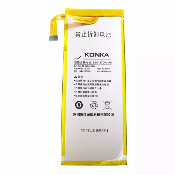 Batería KLB270P350 para KONKA R2