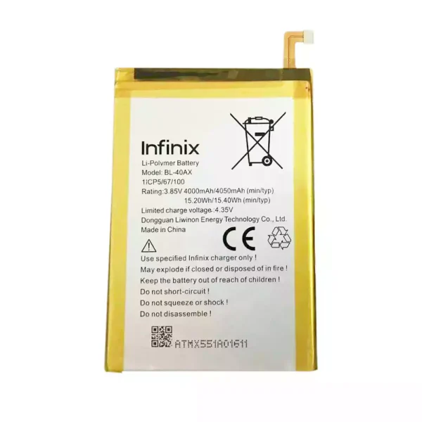 Batería para Infinix BL-40AX