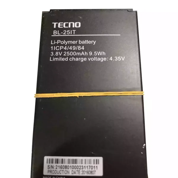 Batería para TECNO BL-25IT