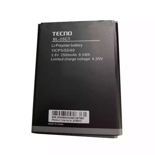 Batería para TECNO BL-25CT