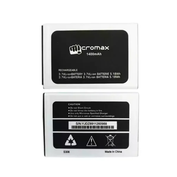 Batería para Micromax S308