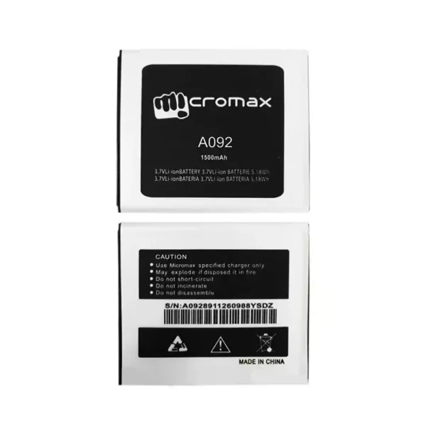 Batería para Micromax A092