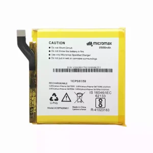 Batería para Micromax ACBPN26M01