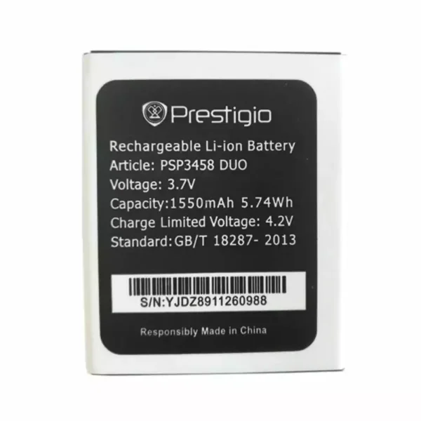 Batería PSP3458 DUO para Prestigio wize O3