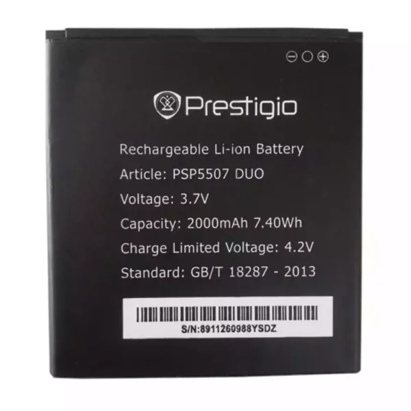 Batería para Prestigio PSP5507 DUO