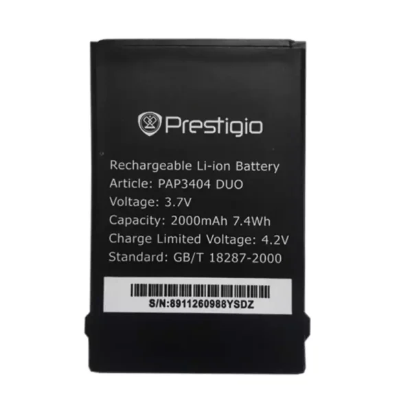 Batería para Prestigio PSP3404 DUO