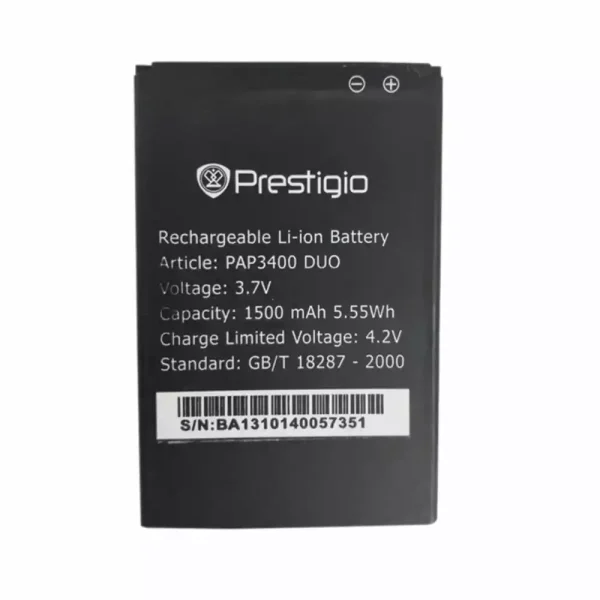 Batería para Prestigio PAP3400 DUO