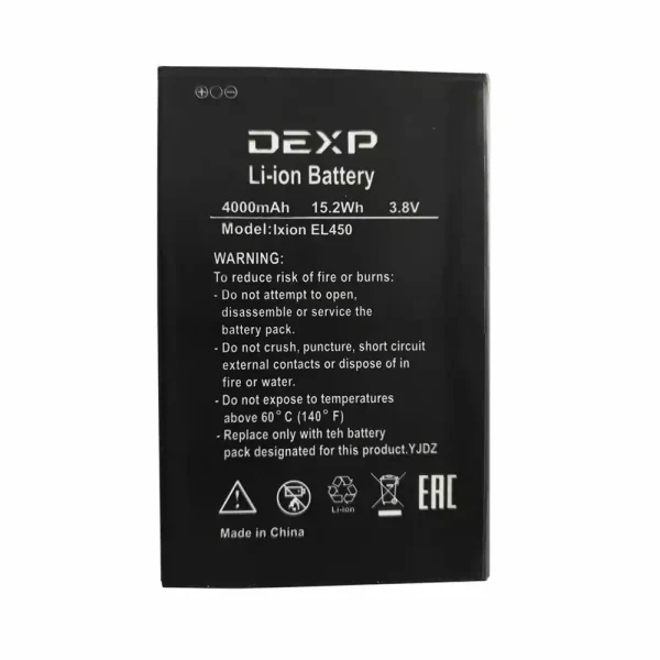 Batería para DEXP Ixion EL450