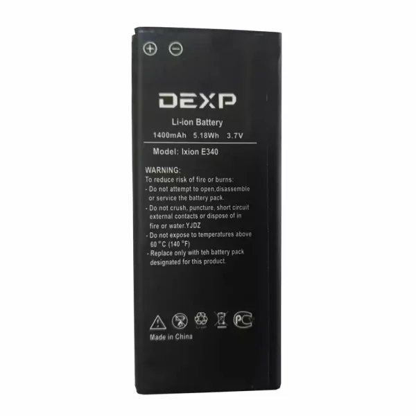 Batería para DEXP Ixion E340