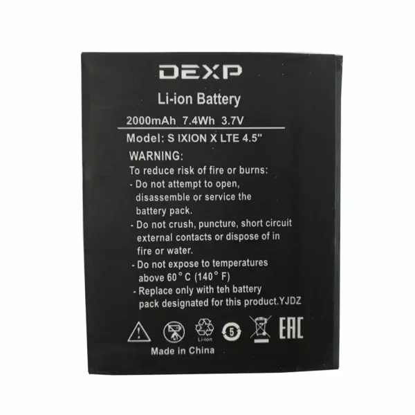 Batería para DEXP Ixion S Ixion X LTE 4.5''