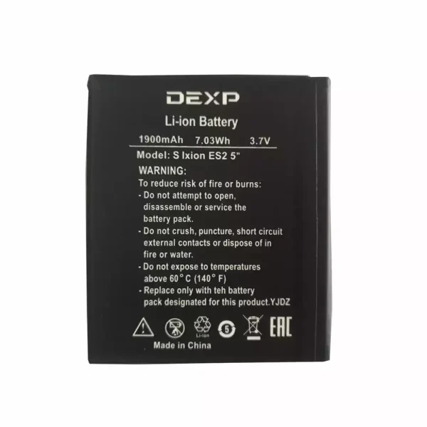 Batería para DEXP Ixion S Ixion X ES2 5''