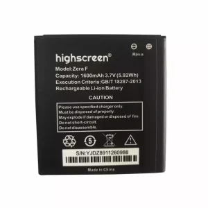Batería para Highscreen Zera F (Rev.S)