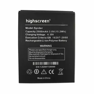 Batería para Highscreen Spider
