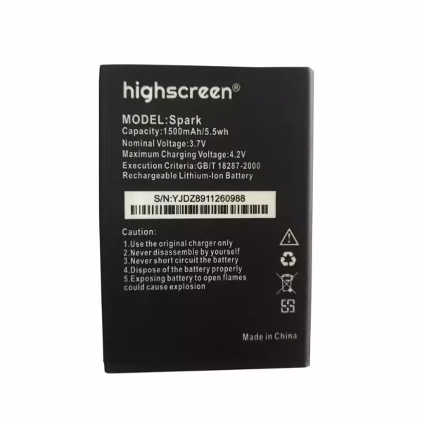 Batería para Highscreen Spark