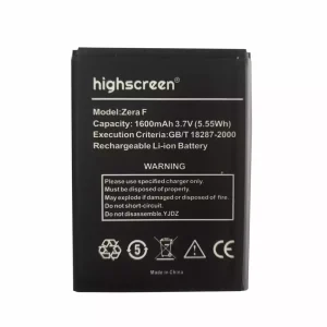 Batería para Highscreen Zera F