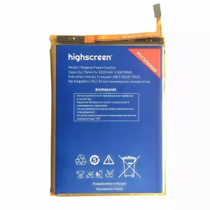 Batería para Highscreen Power Five Evo
