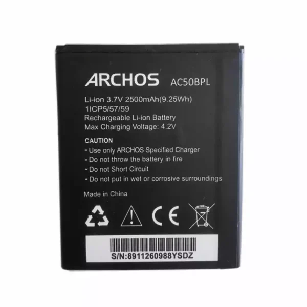 Batería para ARCHOS AC50BPL
