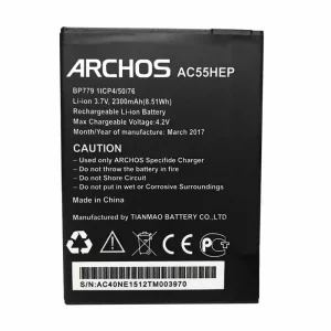 Batería para ARCHOS AC55HEP