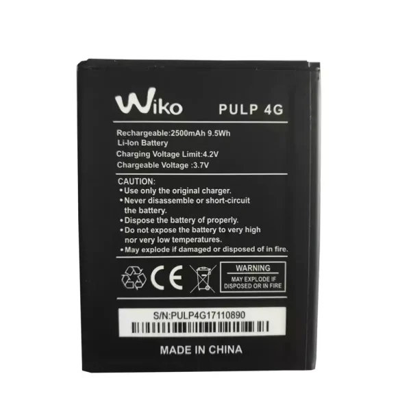 Batería para Wiko PULP 4G