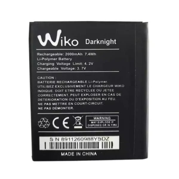 Batería para Wiko Darknight
