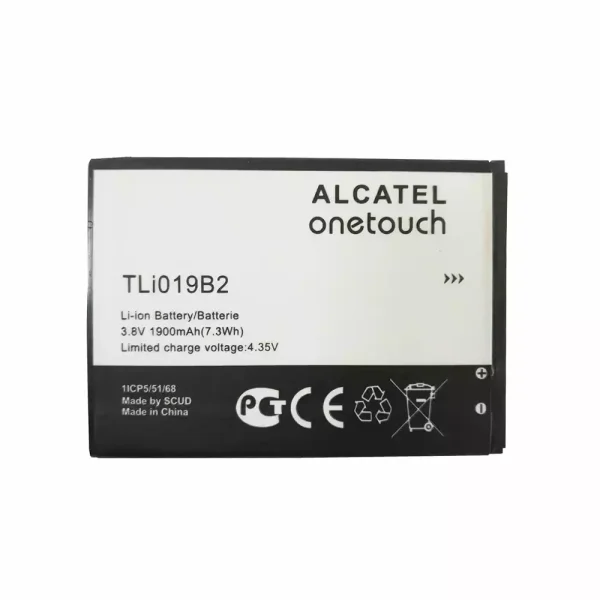 Batería TLi019B2 para Alcatel onetouch OT991,992D,916D,6010