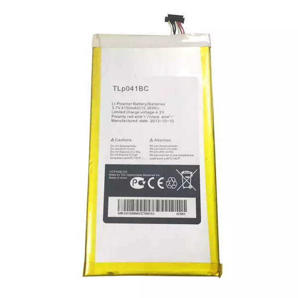 Batería TLP041BC para Alcatel OneTouch EVO 7 HD,E710