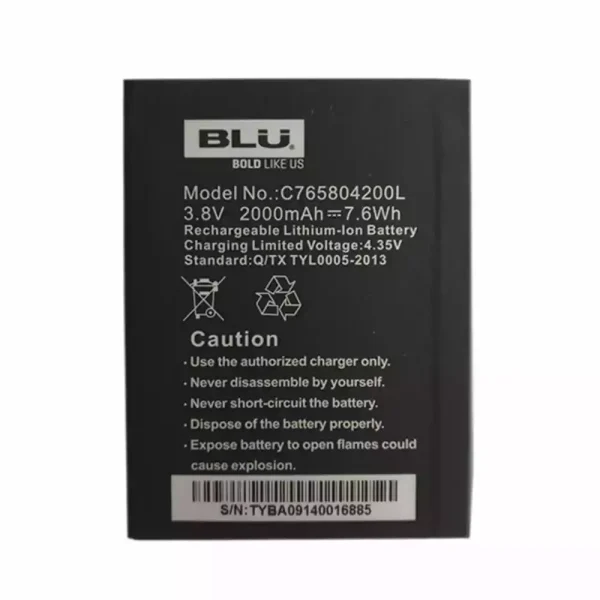 Batería para BLU C765804200L