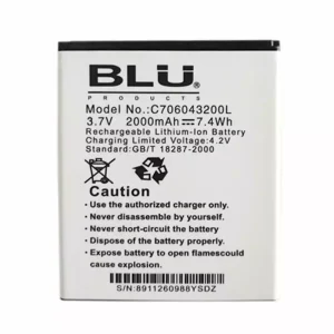 Batería para BLU C706043200L