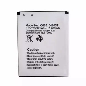 Batería para BLU C665104200T