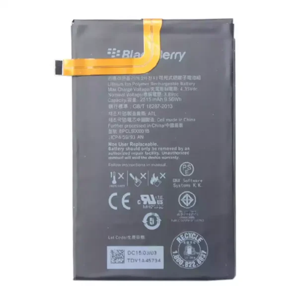Batería BPCLS00001B para Blackberry Q20