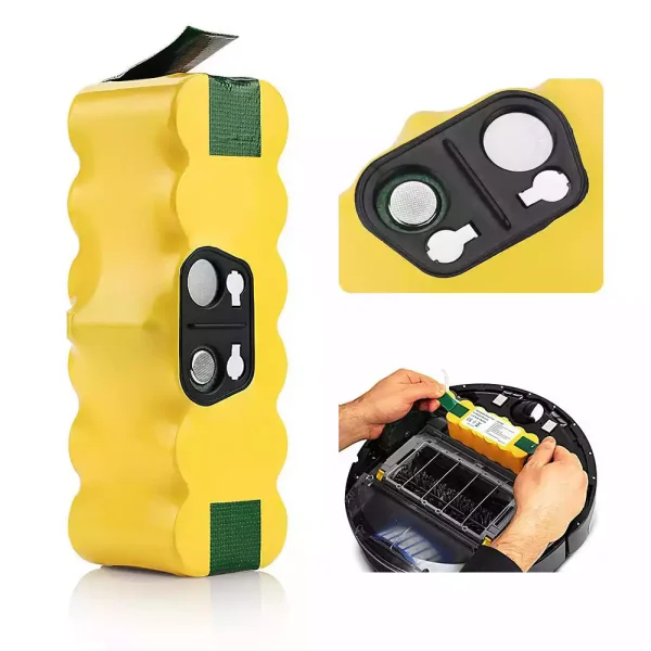 Batería para Robot iROBOT Roomba Roomba 600 610 620 630 650 660 (3500mAh) - Imagen 3