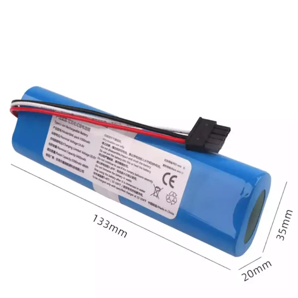 Batería para Robot XiaoMi MIJIA STYTJ02YM,Haier JX37,Proscenic LDS M7 (3400mAh) - Imagen 3
